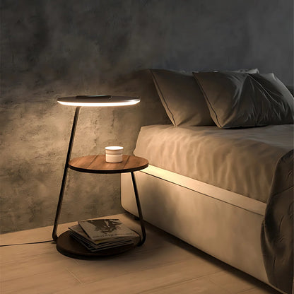 Smart Nightstand with Wireless Charger 