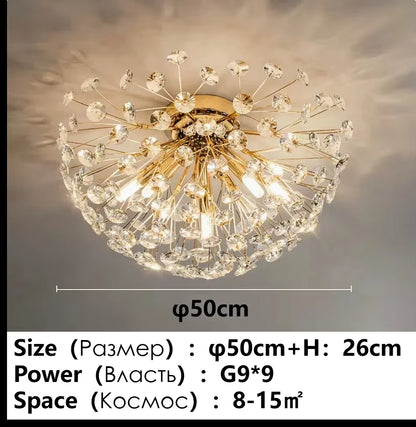 Modern Ceiling Crystal  Chandelier