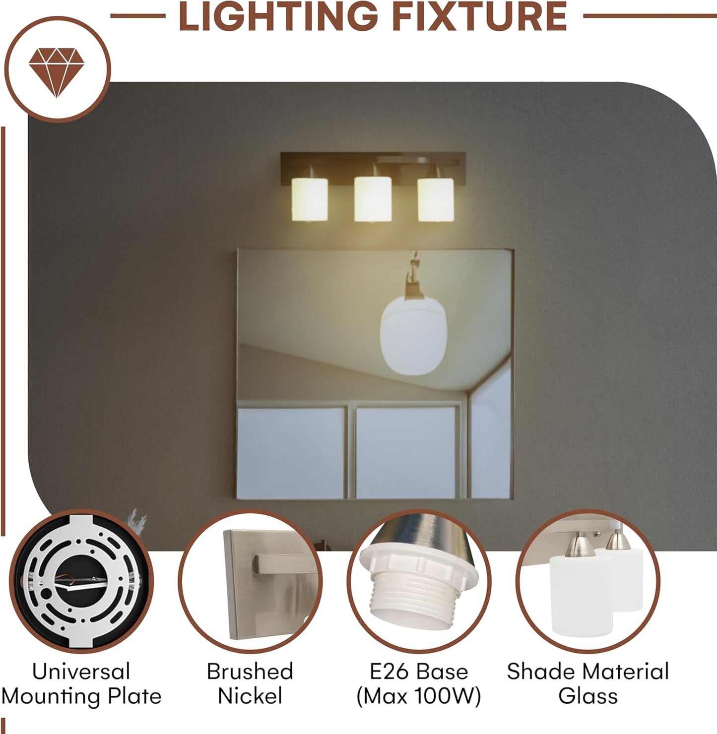 Bathroom Vanity Light Fixture 