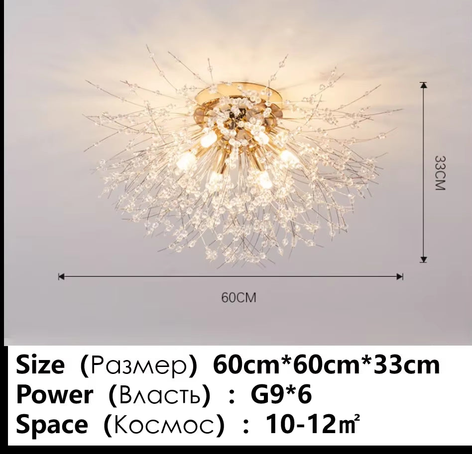 Modern Ceiling Crystal  Chandelier