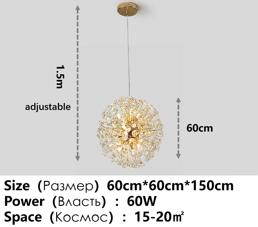 Modern Ceiling Crystal  Chandelier