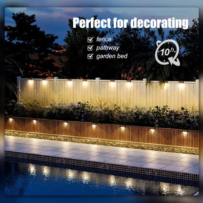 Solar Deck Lights Outdoor 