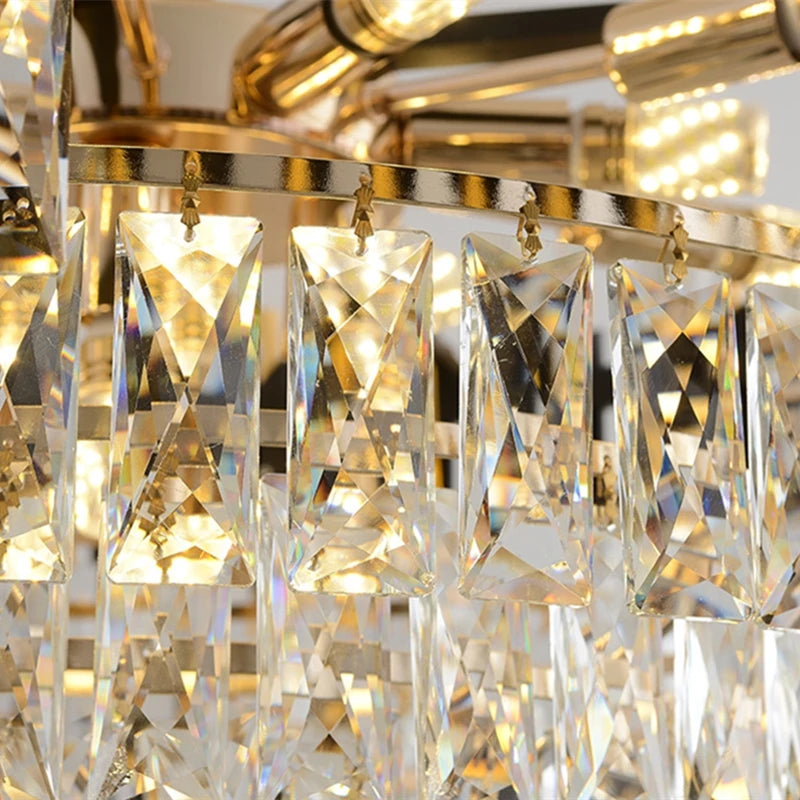 Designer High-End Luxury K9 Crystal Ceiling Chandeliers