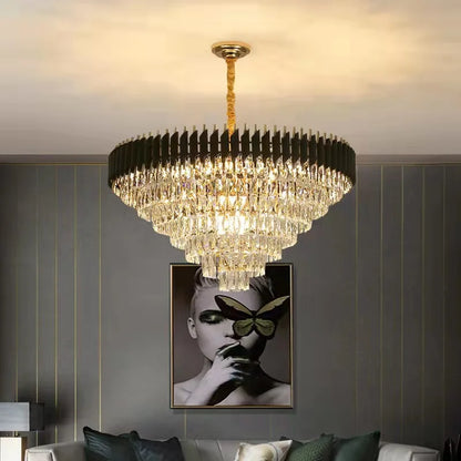 Designer High-End Luxury K9 Crystal Ceiling Chandeliers