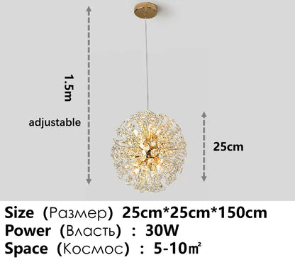 Modern Ceiling Crystal  Chandelier