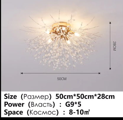 Modern Ceiling Crystal  Chandelier